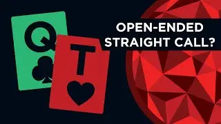 Call with an Open Ended Straight Draw? | Red Chip Poker