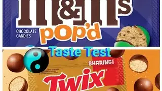 Taste Test: m&m's pop'd and Twix Bits 