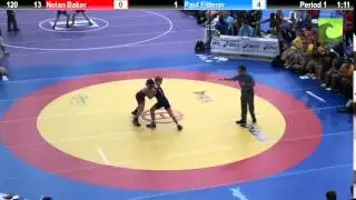 120 Nolan Baker vs. Paul Fitterer