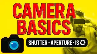 Camera Basics Made EASY! | Shutter Speed, Aperture & ISO Explained in Minutes