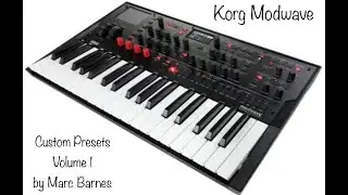 Korg Modwave Custom Presets Volume 1 by Marc Barnes