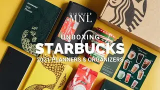 UNBOXING: The Starbucks 2021 Planner & Organizer!