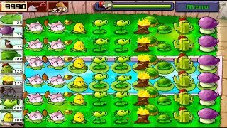 EP. 261 | SURVIVAL POOL IN PLANT VS ZOMBIE FULL HD GAMEPLAY