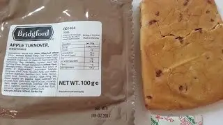 Bridgford MRE Sandwitch Apple Turnover, Unboxing