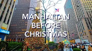 [4K] The First Day Winter Walk: Lexington Ave/63rd St to Bryant Park via 6th Ave | Dec, 2024 #nyc