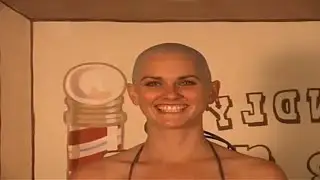 SHAVED TO PERFEECTION STEPHANIE'S HEADSHAVE DVD 89 NOW SHOWING ON HAIRCUT.NET
