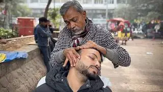 Waris Barber Insomnia Cure 😴 Head Massage | For Deep Relaxation & Better Sleep | ASMR Gautam 