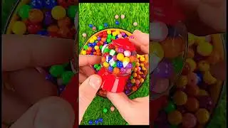 Satisfying Fun Kinder Joy ASMR | Colorful Candy Explosion Inside! 🌈🍬#BabyBath#SatisfyingShorts#