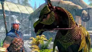 Horse Armor in Skyrim Anniversary Edition