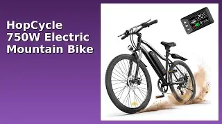 REVIEW (2026): HopCycle 750W Electric Mountain Bike. Features.