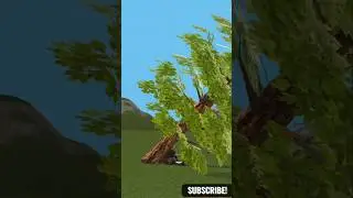 🌳 When Tree Falls on Newton?! 😱 | Funny Gravity Twist 😂 | #shorts #animation