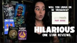 Hilarious 1 Star ★ Goodreads Reviews of Popular Books- Will you laugh or be triggered? 😭