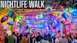 Budapest Nightlife Walk 4k Footage Unedited City Experience