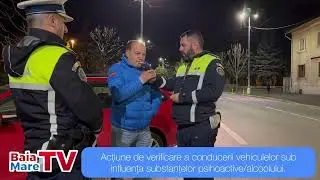 Șofer depistat băut la volan în timpul unei acțiuni de prevenție pe străzile din Baia Mare