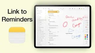 Apple Notes Update: Link to Reminders