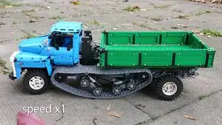 LEGO TECHNIC БВСМ-80 на базе ГАЗ-53, ДТ-75