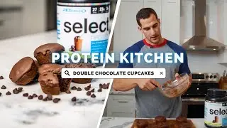 High Protein Double Chocolate Cupcakes | Chocolate Truffle Select Protein