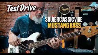 Test Drive - Contrabaixo Mustang Bass Squier Classic Vibe - O Pequeno que faz a diferen&ccedil;a
