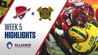 San Antonio Commanders at Arizona Hotshots  l The Alliance Week 5 Highlights