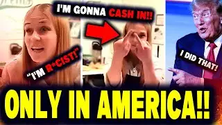 Trashy MAGA Karen EXPLODES at Cinnabon, Gets FIRED & Goes VIRAL FOR CASH
