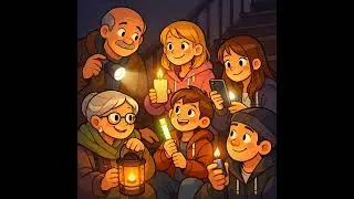 1 German Listening Practice A2 | Short Story: Stromausfall am Abend