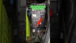 Chevrolet Beat Diesel Starting Problem #shorts #youtubeshorts #automobile #car #beats #beat