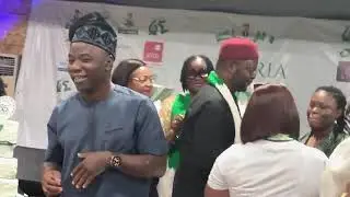 Unfiltered Video of Nigeria's 65th Independence Day Cake Cutting Ceremony in Rwanda