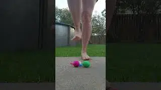 Feet Crushing Confetti Eggs #crush #crushing #feet #asmr #asmrsounds #asmrfood #asmrcrush #stepping