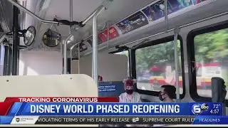 Parades, close-ups with Mickey out as Disney World reopens