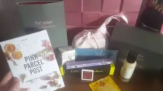 Pink parcel unboxing APRIL 2018