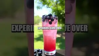 Vegan Vanilla Blueberry Cream Soda