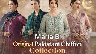 ORIGINAL PAKISTANI CHIFFON COLLECTION 🤩|| RAMZAN SPECIAL 🌙|| MARIA B CHIFFON 