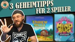 ❤️ Meine 3 liebsten Brettspiele für 2 Personen!