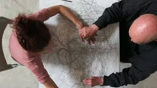 Tony Orrico: Four Hand Draw (excerpts of research)