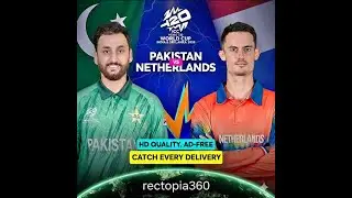 Pakistan vs Netherlands 1st T20 Live Match Today|PAK vs NED LIVE MATCH|T20 World Cup#pakvsnetherland