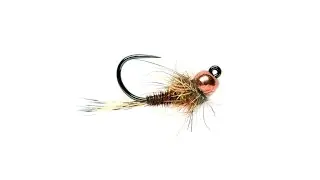 Pheasant Tail Hot Spot Jig Barbless from Fulling Mill