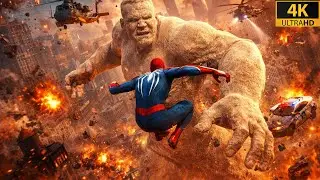 Spider-Man 2 Sandman Full Boss Fight | PC ULTRA Realistic Graphics Gameplay [4K 60FPS HDR]
