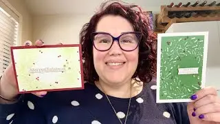 Stampin&rsquo; Up! Traditional Wreath Embossing Folder Cards #stampinup #cardmaking #papercraft
