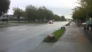 Mitsubishi Lancer EVO VIII, loud flyby