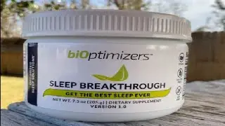 BiOptimizers Sleep Breakthrough Review, GOOD INGREDIENTS, TASTE GOOD MADE WITH STEVIA, BIT UNEFFECTI