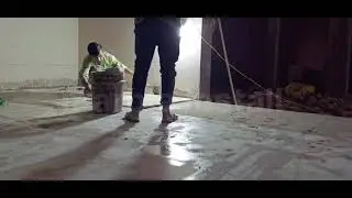 marble flooring living install katni pathar fittings design