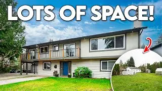 Tour a $1.75M Home in Langley BC w/ a Workshop