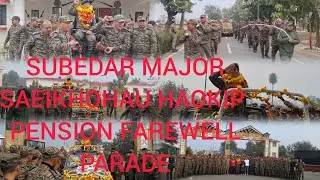 After Proudly serving 32 Years in the Indian Army.It's time to retire and farewell to sir 🫡❤️..