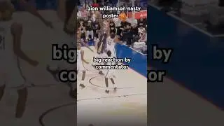 Zion nasty slam come tweet goes wild 🤪 🔥 #nba