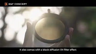 Variable ND2-32 (1-5 Stops) & Circular Polarizing Filter CPL & Black Mist 1/4 3 in 1 HD Lens Filter