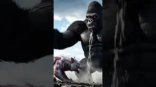 Cat vs King Kong: The Forgotten Battle on the Mountain | Epic Fantasy Short Film (4K Cinematic) #cat