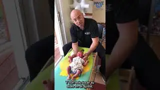 INNATE Systems Chiropractic Adjustment with for. newborn baby with Dr Haig John.