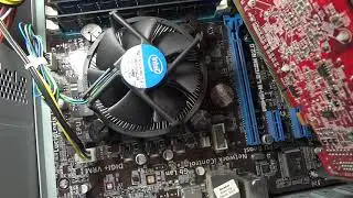 Remove graphics card ASUS P8H61-M motherboard