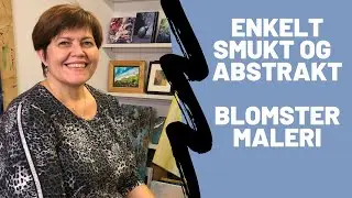 Blomstermagi! Se Akrylmaling i Action 🎨