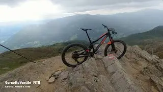 MTB Kärnten - Afritz, Tag1 - Anstieg Mirnock